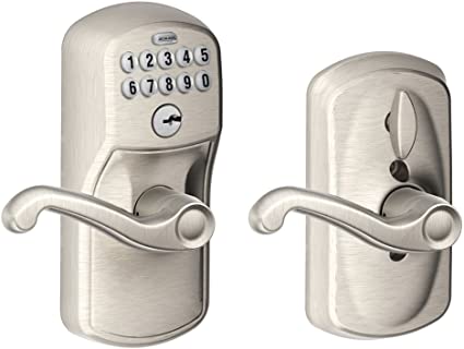 Schlage® Plymouth Electronic Entry Door Deadbolt Lockset at Menards®