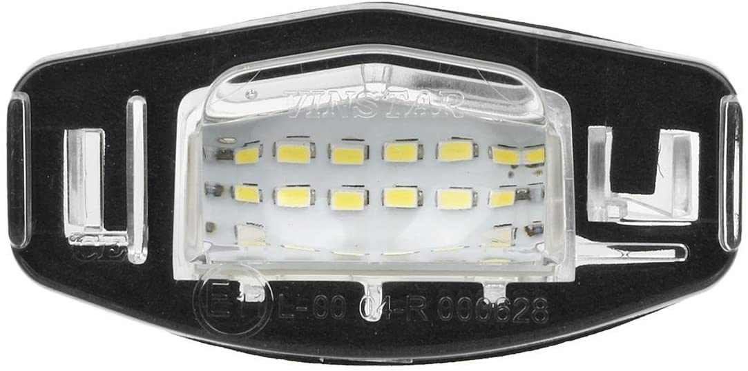 Buy Partsam 2PCS 6000K White License Plate Light Assembly 12V 18-SMD LED  Lamp Bulbs Replacement for Civic Pilot Accord Odyssey Acura MDX RL TSX ILX  RDX Online in Turkey. B01FNOSQJE