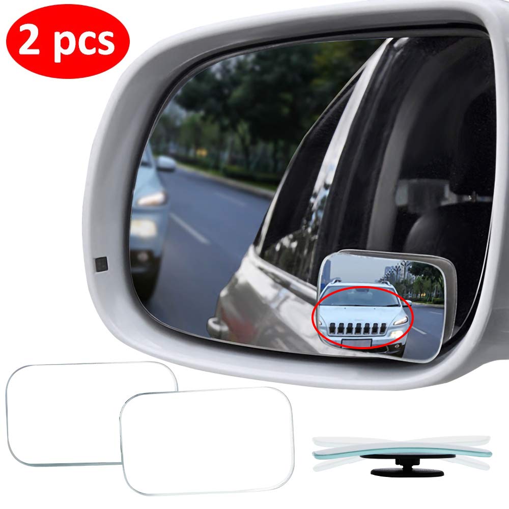 Blind Spot Mirror for Cars LIBERRWAY Blind Side Mirrors HD Glass Side  Mirror Blind Spot Frameless Convex Rear View Mirror for Car, SUV Stick on  Design- Buy Online in Ecuador at desertcart.ec.
