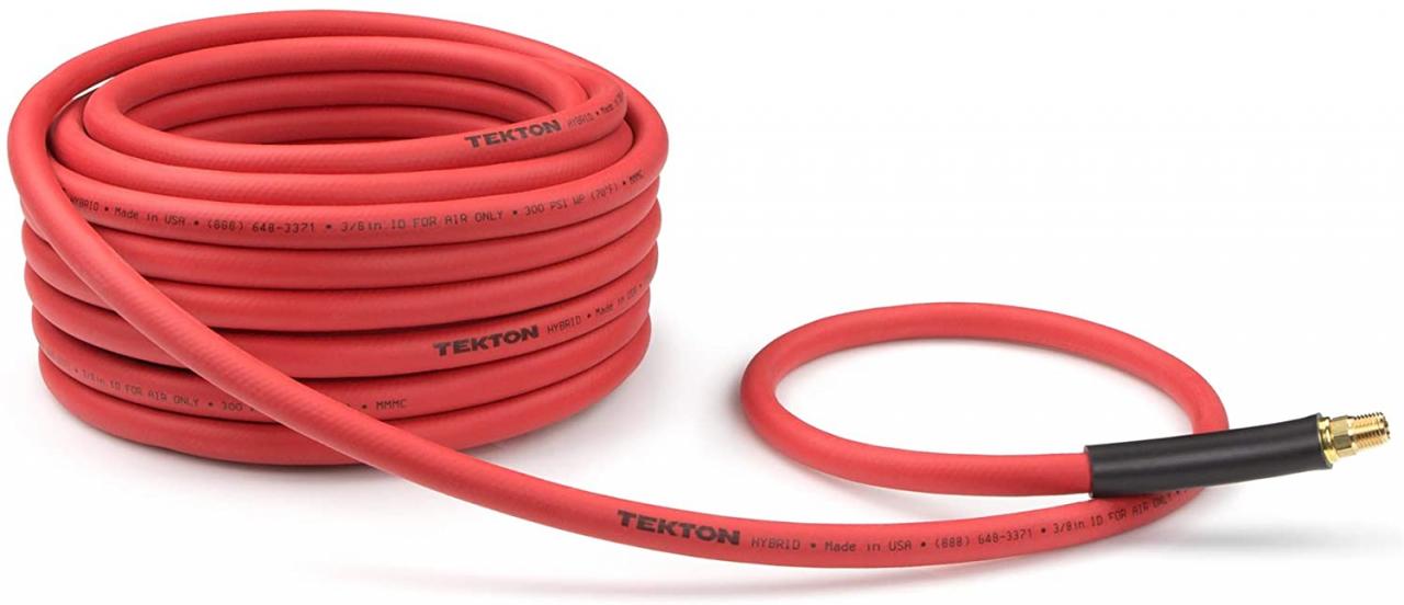TEKTON Hybrid Air Hose Review - Tools In Action - Power Tool Reviews