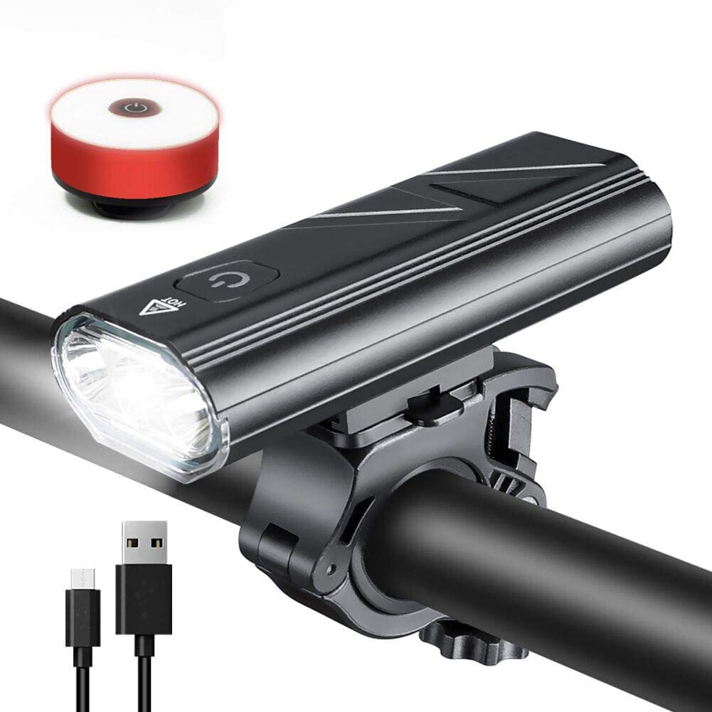 Buy Wasafire Bike Lights Set，Super Bright 2400 Lumen USB Rechargeable  Bicycle Lights, 5 Light Modes 5200mAh Waterproof LED Headligh Mountain Bike  Lights,Safety & Easy Road and Mountain Cycling Light Online in Taiwan.