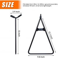 Buy Dirt Bike Triangle Stand Compatible with Yamaha Suzuki  Kawasaki,Motocross Triangle Stand,Accessories for Dirt Bike and  Motocross，Black Online in Poland. B08K2SDPF5