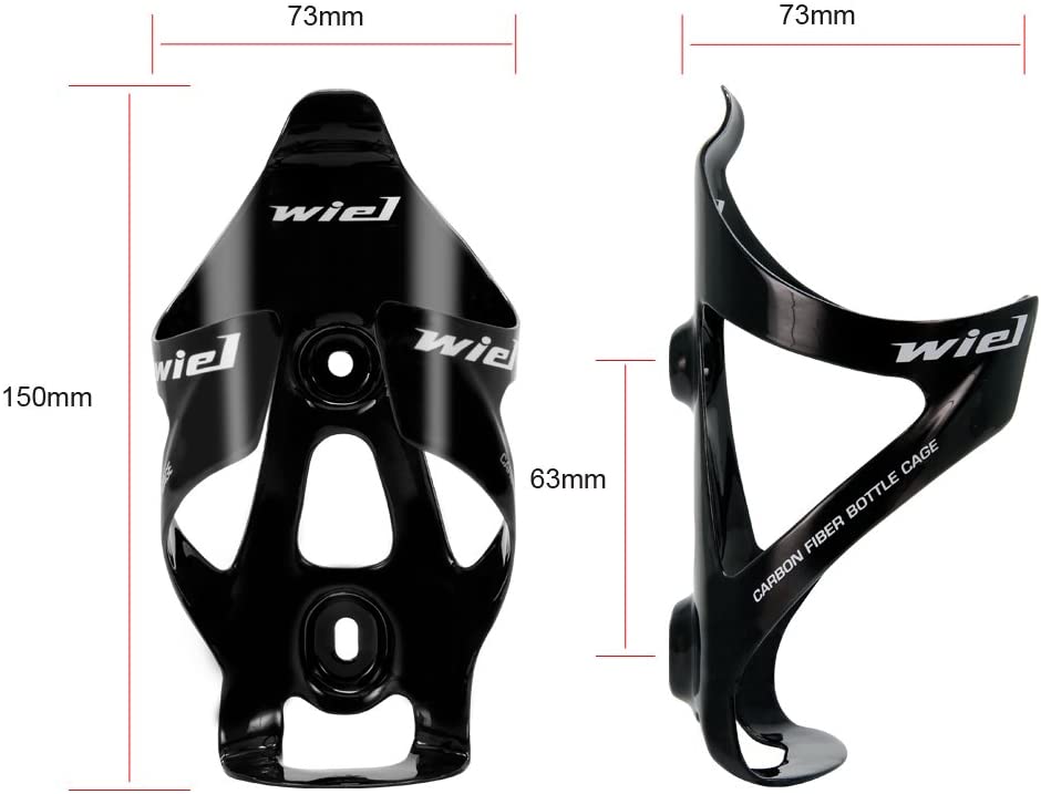 Maketheone Full Carbon Fiber Ultralight Water Drinks Bottle Cage Holder for Cycling  Bicycle Bike 2pc : Amazon.co.uk: Sports & Outdoors