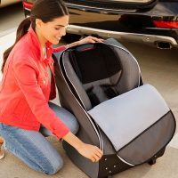 Grey Munchkin BRICA Infant Comfort Canopy Car Seat Cover Stroller  Accessories Baby promhighschool.in