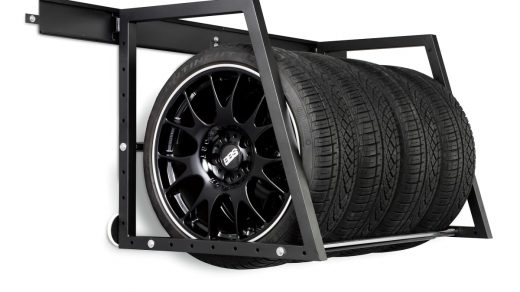 Heavy-Duty Wall Mounted Tire Storage Rack - Griot's Garage