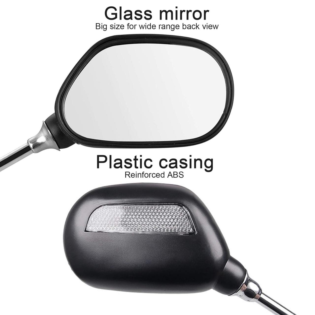 Jeemitery Bicycle Mirror,A Pair of 360°Rotation Back Rearview Mirror  Handlebar Wide Angle Bike Mirror-Blue : Amazon.co.uk: Sports & Outdoors