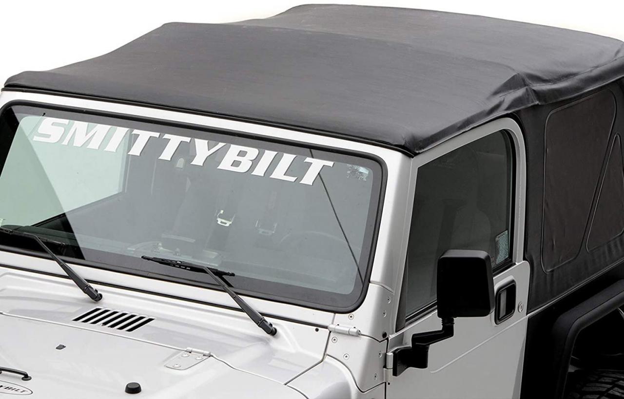 Buy Smittybilt 9970235 Black Diamond OE Style Replacement Top with Tinted  Window for Jeep Wrangler Online in Turkey. B003CGH13S