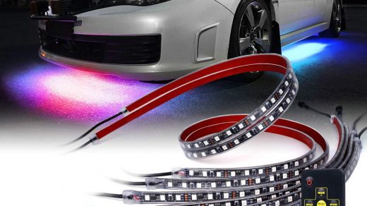 Xprite Car Underglow RGB Dancing Light Kit with Wireless Remote Control 6PC  Underbody SMD 5050 LED Glow Neon Strip Lights for Trucks- Buy Online in  Cayman Islands at cayman.desertcart.com. ProductId : 96890454.