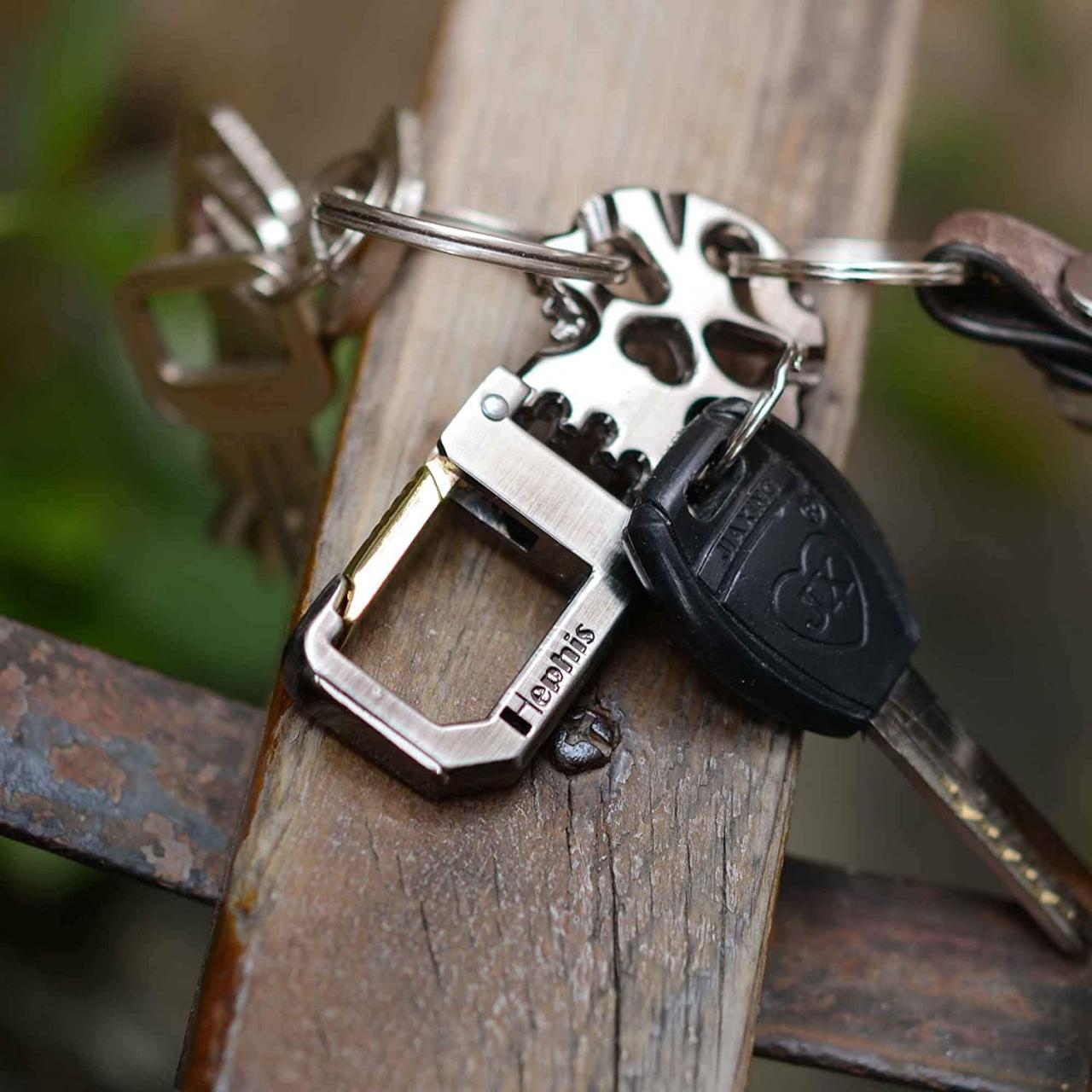 Buying Guide | Hephis Heavy Duty Key Chain Bottle Opener,Carabiner Car Key  ...