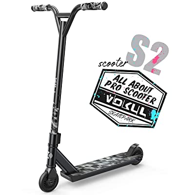 Buy VOKUL Complete Pro Scooter for Kids Boys Girls Teens Up 6 Years -  Freestyle Tricks Pro Stunt Scooter - High Performance Gift for Skatepark  Street Tricks Online in Turkey. B07FDC5TLB