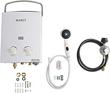MAREY 4.3-GPM LP GAS TANKLESS WH in the Tankless Gas Water Heaters  department at Lowes.com