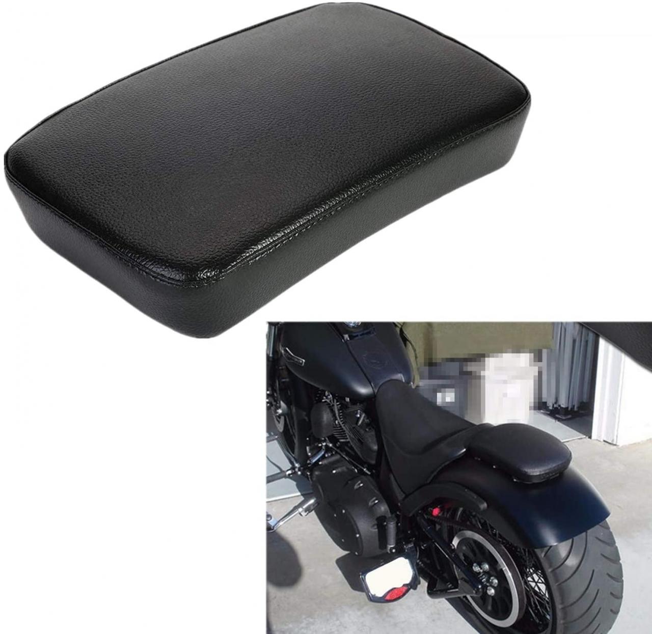Buy OSAN Leather Pillion Pad w/ 6 Suction Cup Rear Passenger Seat For  Harley Custom Bikes Online in Taiwan. B014GZA680