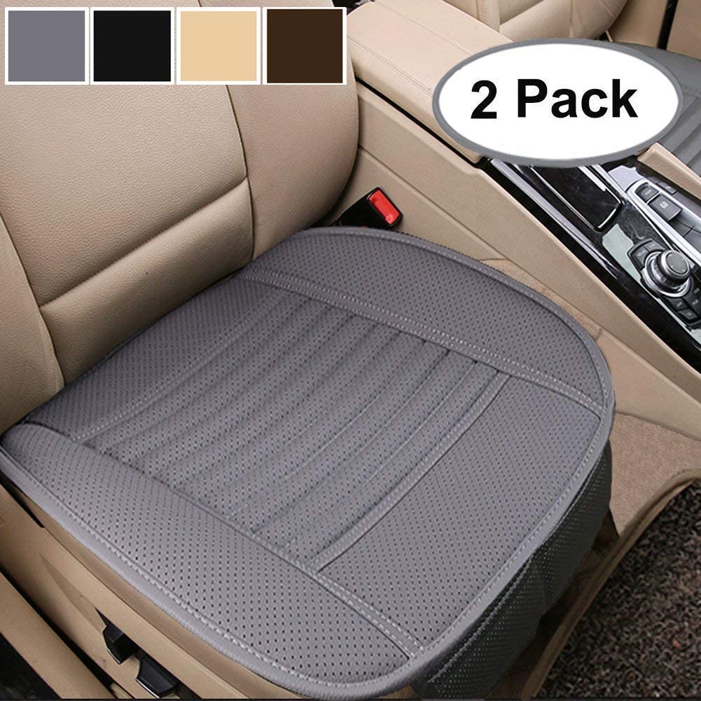 Buy Big Ant Nonslip Rear Car Seat Cover Breathable Cushion Pad Mat for  Vehicle Supplies with PU Leather(Gray- Gray Row 58.3 x 18.9inch) Online in  Indonesia. B073NYBV6W
