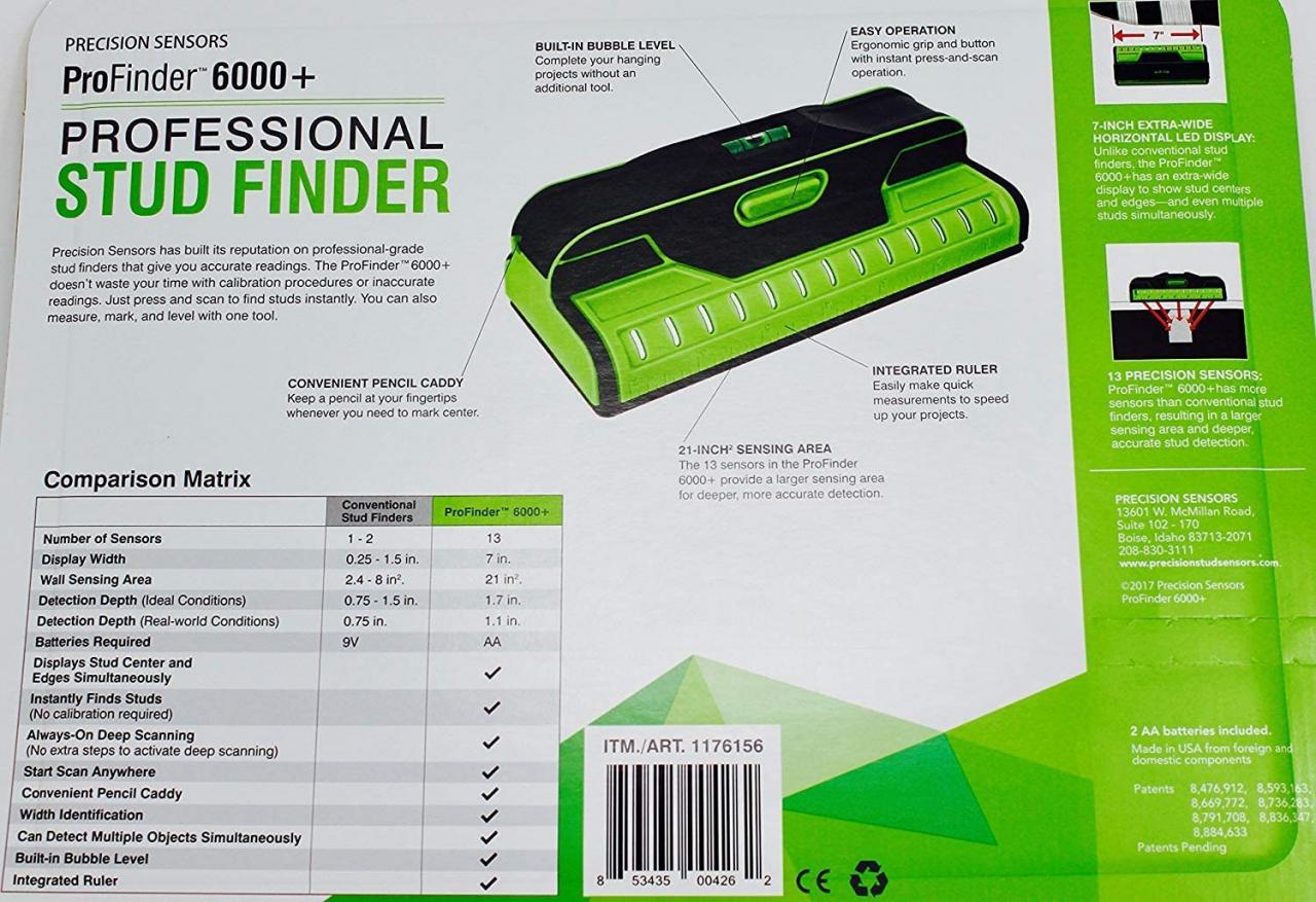 ProFinder 5000+ Stud Finder Review | DetectStud.com