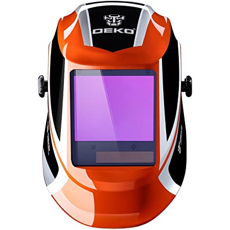 Buy DEKOPRO Solar Powered Auto Darkening Welding Helmet Adjustable Shade  Range 4/9-13 for MIG TIG Arc Welder Mask Diversify Design - In Stock Ships  Today!