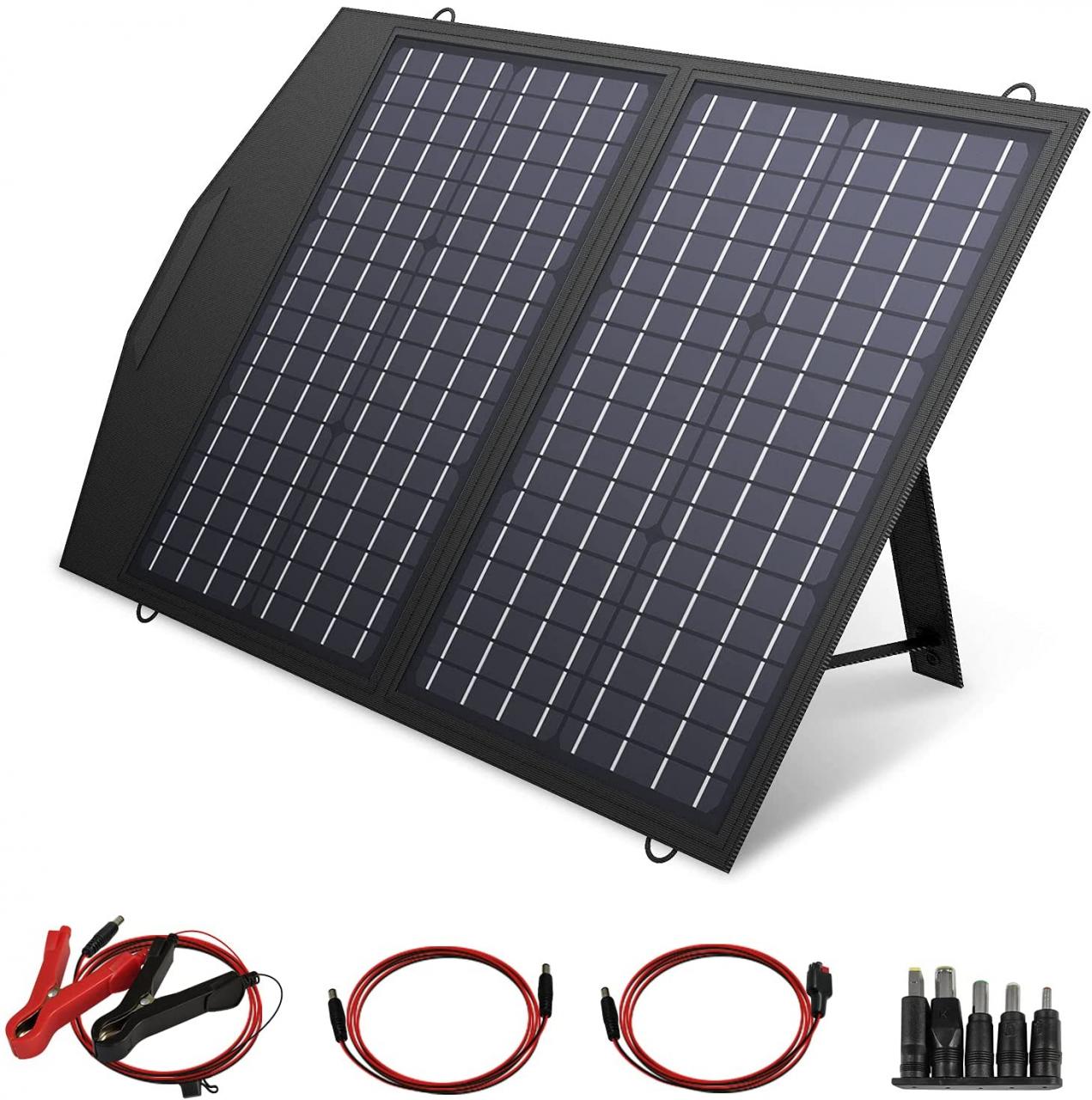 ACOPOWER 100W Foldable Solar Panel Kit - Best Solar Reviews ACOPOWER 100W Foldable  Solar Panel Kit