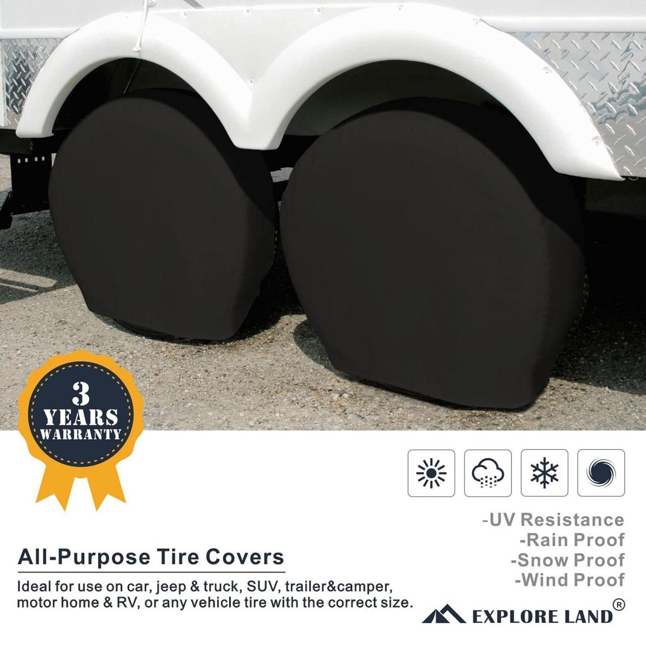 /mo - Finance Explore Land Tire Covers 4 Pack - Tough Tire Wheel – Abunda
