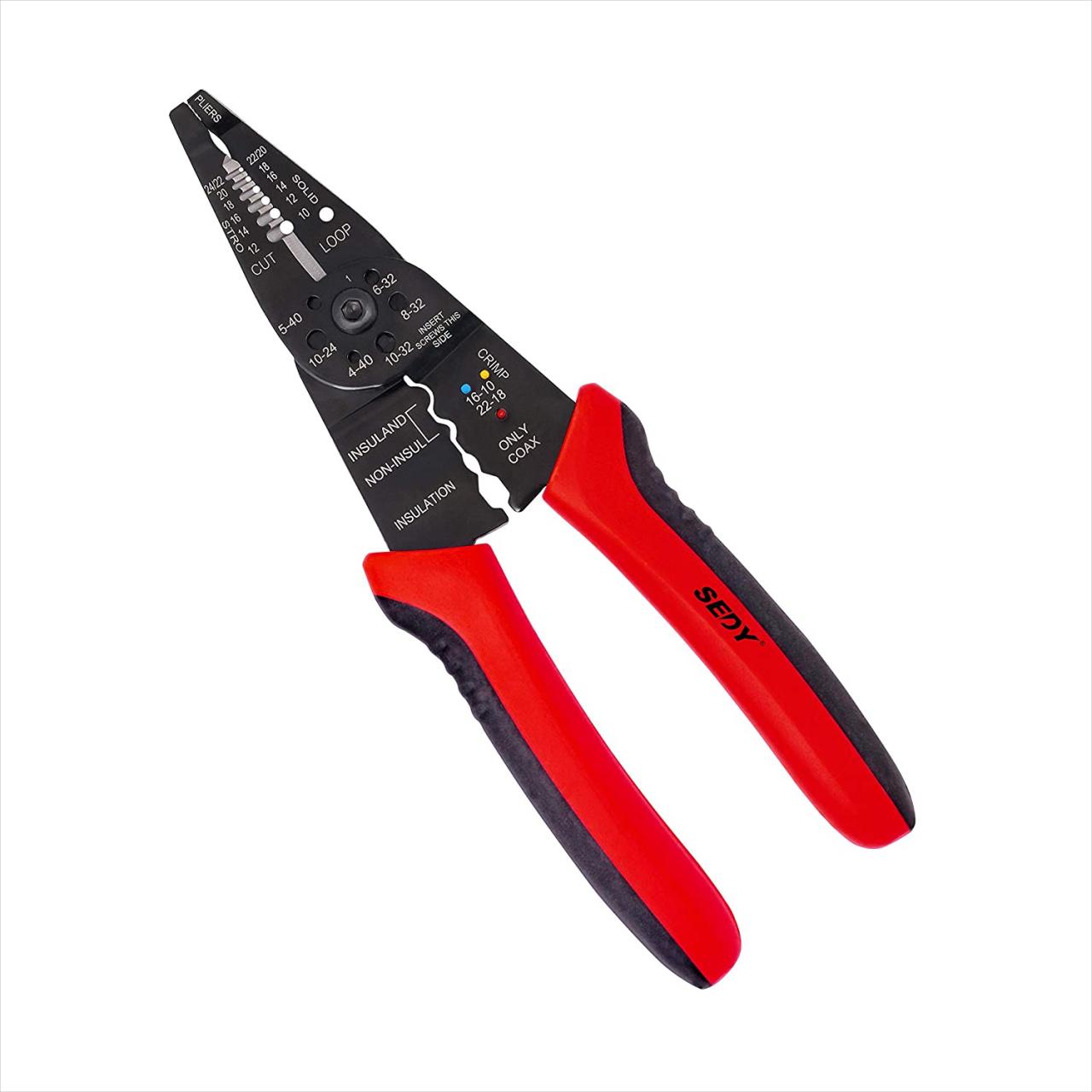 WGGE WG-015 Professional crimping tool Multi-Tool Wire Stripper/Cutter/Crimper  Hand Crimpers & Strippers Business & Industrial