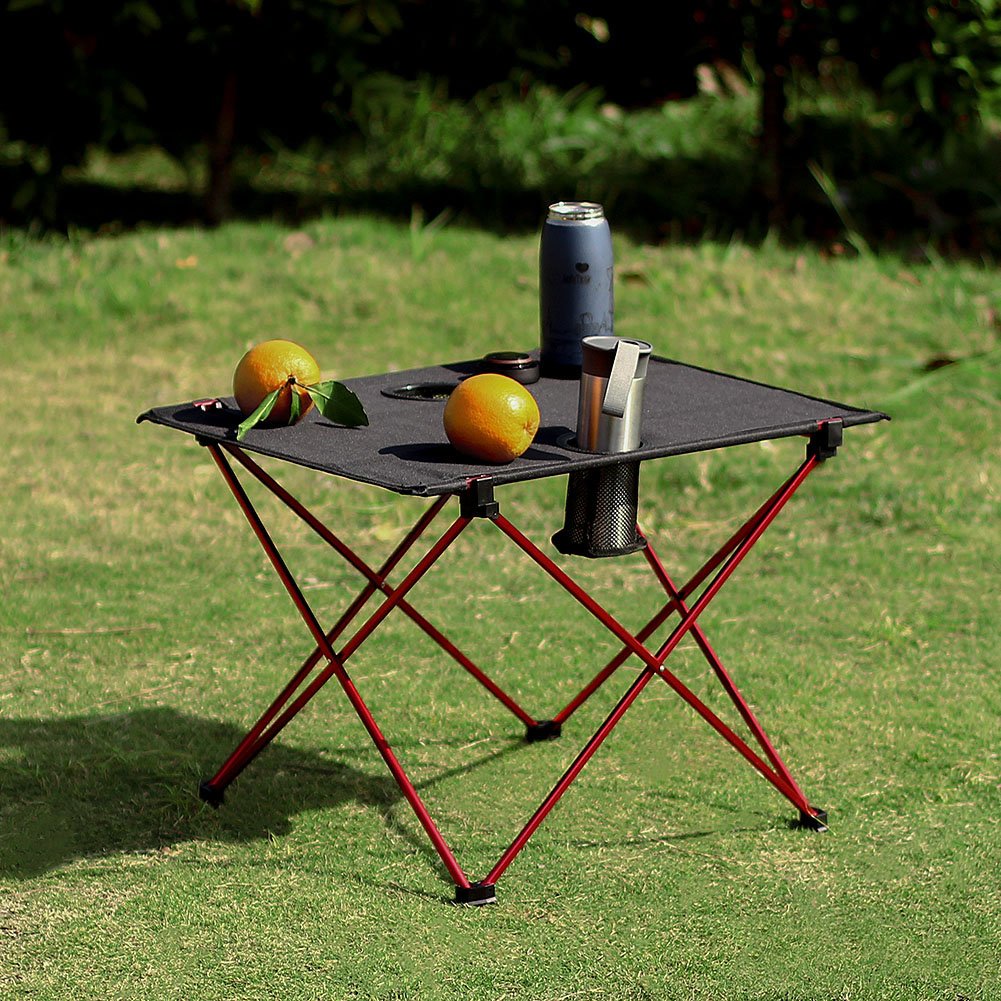 Outdoor picnic folding table super light aluminum alloy fishing table  camping table chair self driving picnic table|Camping Tables| - AliExpress