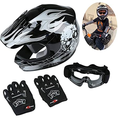 Buy TCMT Dot Youth & Kids Motocross Offroad Street Motorcycle Dirt Bike  Motocross ATV Helmet Online in Vietnam. B08QMVW15B