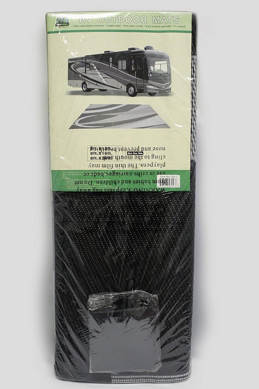 Mings Mark GC1 Black/Silver 8 x 20 Graphic Mat Doormats Home urbytus.com