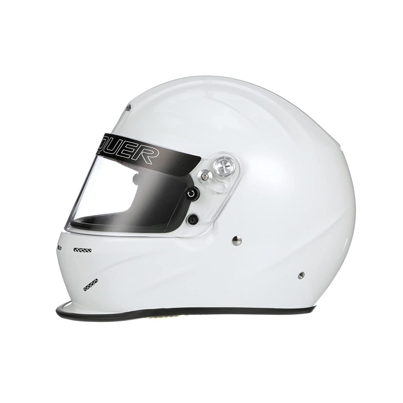 Conquer Snell SA2015 Aerodynamic Vented Full Face Auto Racing Helmet :  Amazon.co.uk: Automotive