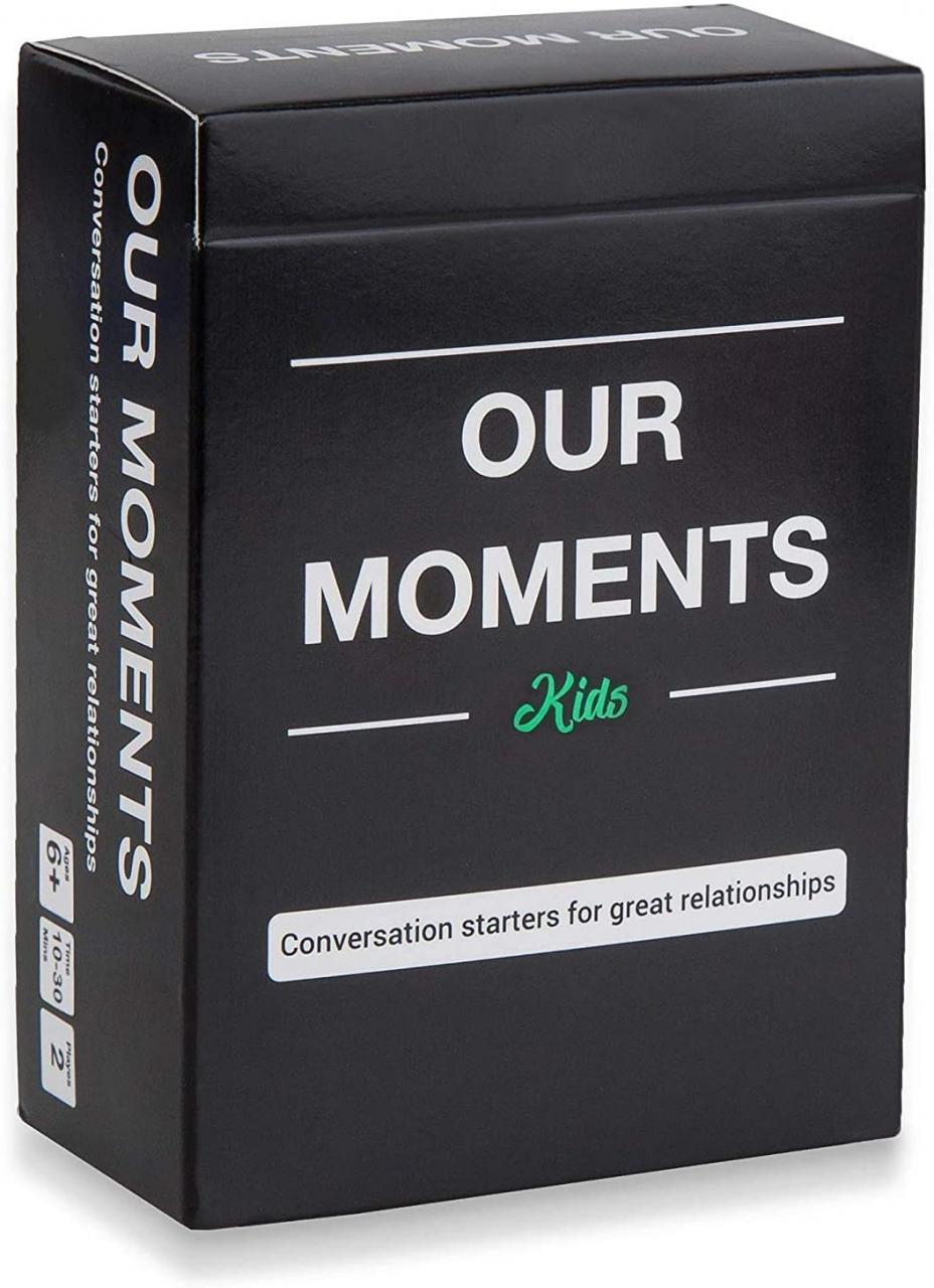 OUR MOMENTS Kids: 100 Thought Provoking Conversation Starters for Great  Parent-Child Relationship Building | Shopee Singapore