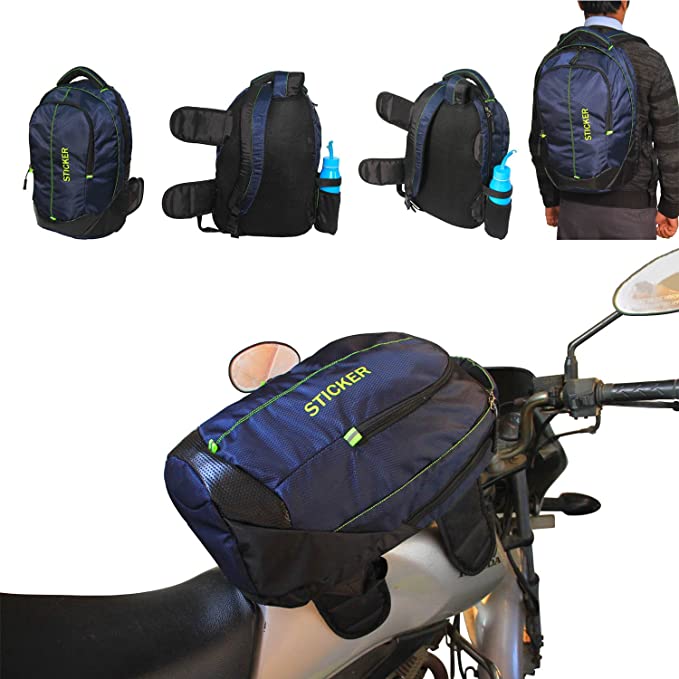 STICKER BN-35L Magnetic Tank Backpack Laptop Bag for Bike Riders 35 LTR :  Amazon.in: Bags, Wallets and Luggage