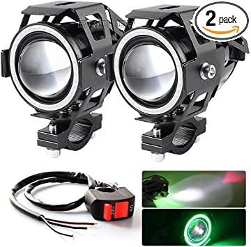 Buy LEDUR 7Inch Round LED Motorcycle Headlights with DRL Turn Signal Halo  Ring Angle Eyes for Harley Davidson Touring Road King Ultra Electra Street  Glide Online in Hong Kong. B0878XYW87