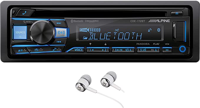Alpine Single-Din Bluetooth Car Stereo with HD Radio, Premium LCD Display  and SiriusXM Ready http://ww… | Car stereo systems, Car stereo, Car stereo  systems radios