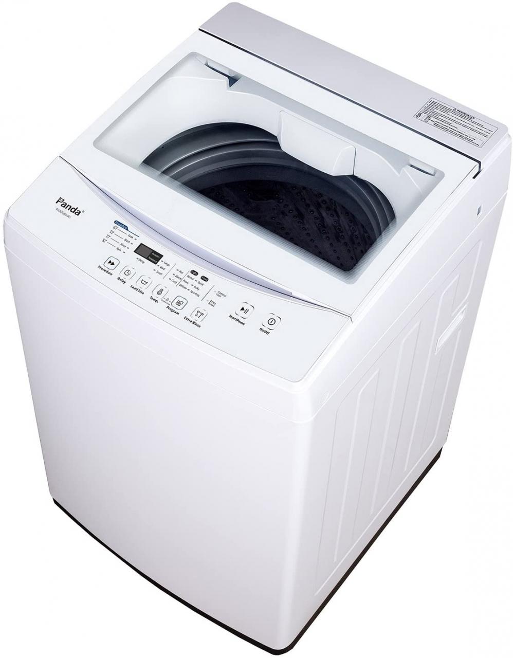 Buy Panda Portable Washing Machine, 10lbs Capacity, 10 Wash Programs, 2  built in rollers/casters, Compact Top Load Cloth Washer, 1.34 Cu.ft Online  in Hong Kong. 810721978