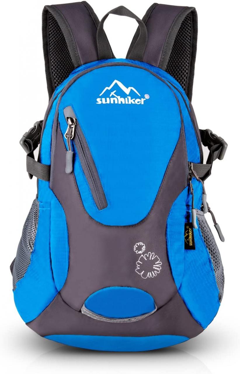 Buy Cycling Hiking Backpack Sunhiker Water Resistant Travel Backpack  Lightweight SMALL Daypack M0714 (Blue) Online in Taiwan. B00NR2LGDS