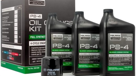 Buy Polaris Full Synthetic Oil Change Kit, 2881696, 3 Quarts of PS-4 Engine  Oil and 1 Oil Filter Online in Indonesia. B016C2F65I