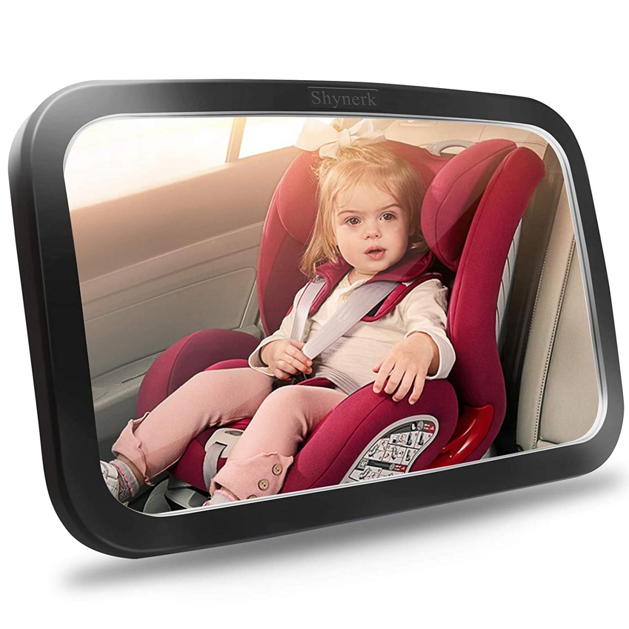 Baby Secure and Shatterproof Shynerk Baby-0011 Baby Backseat Car Mirror Car  Seat Accessories