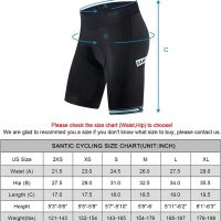 Buy Santic Cycling Shorts Men & Women Padded Bicycle Riding Pants Unisex Bike  Biking Clothes Cycle Wear Tights Online in Indonesia. B07QB43Y6F