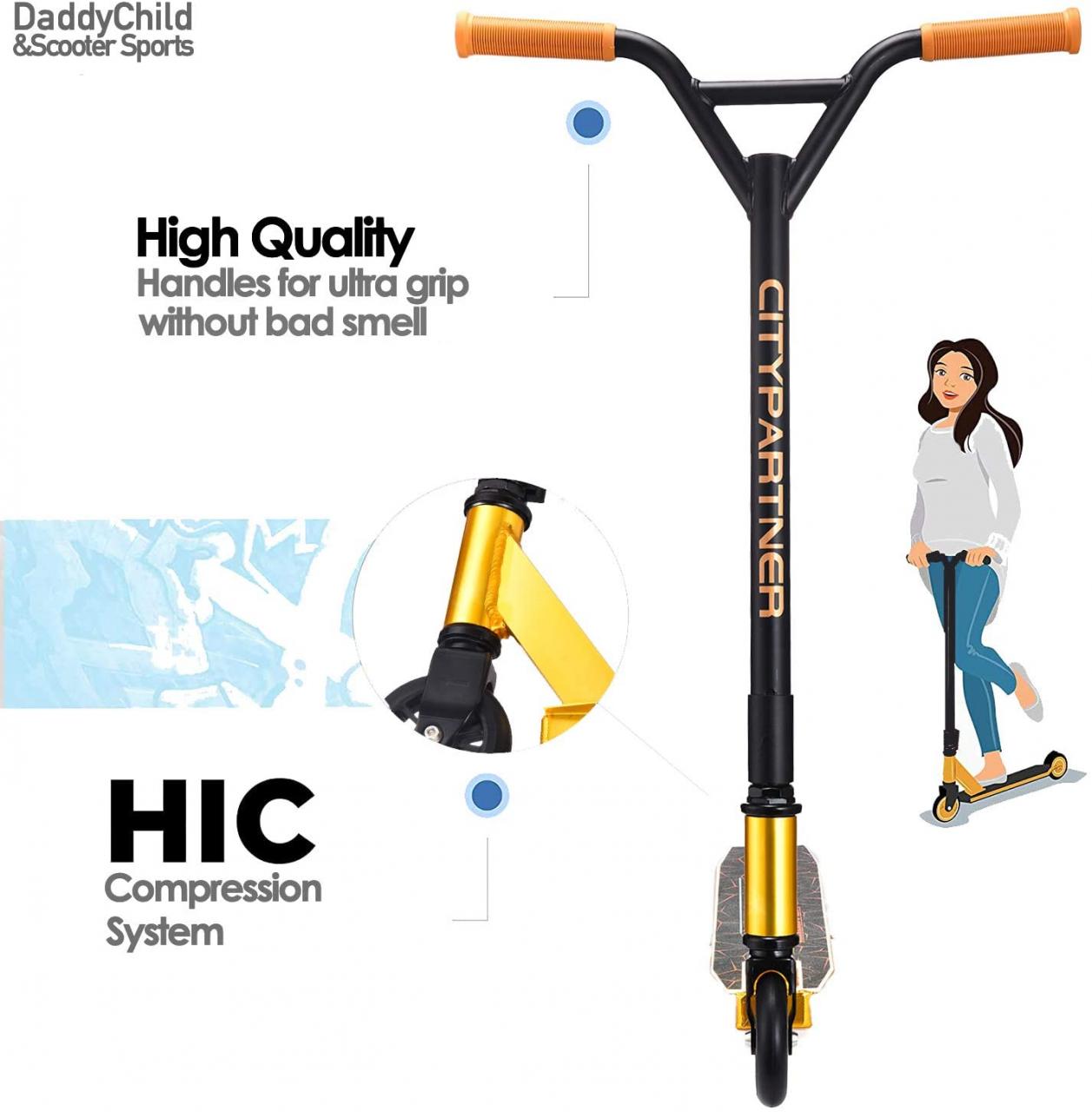 Buy Pro Scooters - Beginner Stunt Scooters for Kids 8 Years and Up -  Quality Freestyle Kick Scooter for Boys, Girls, Teens, Adults - Best Trick  Scooter for BMX Freestyle Tricks Online