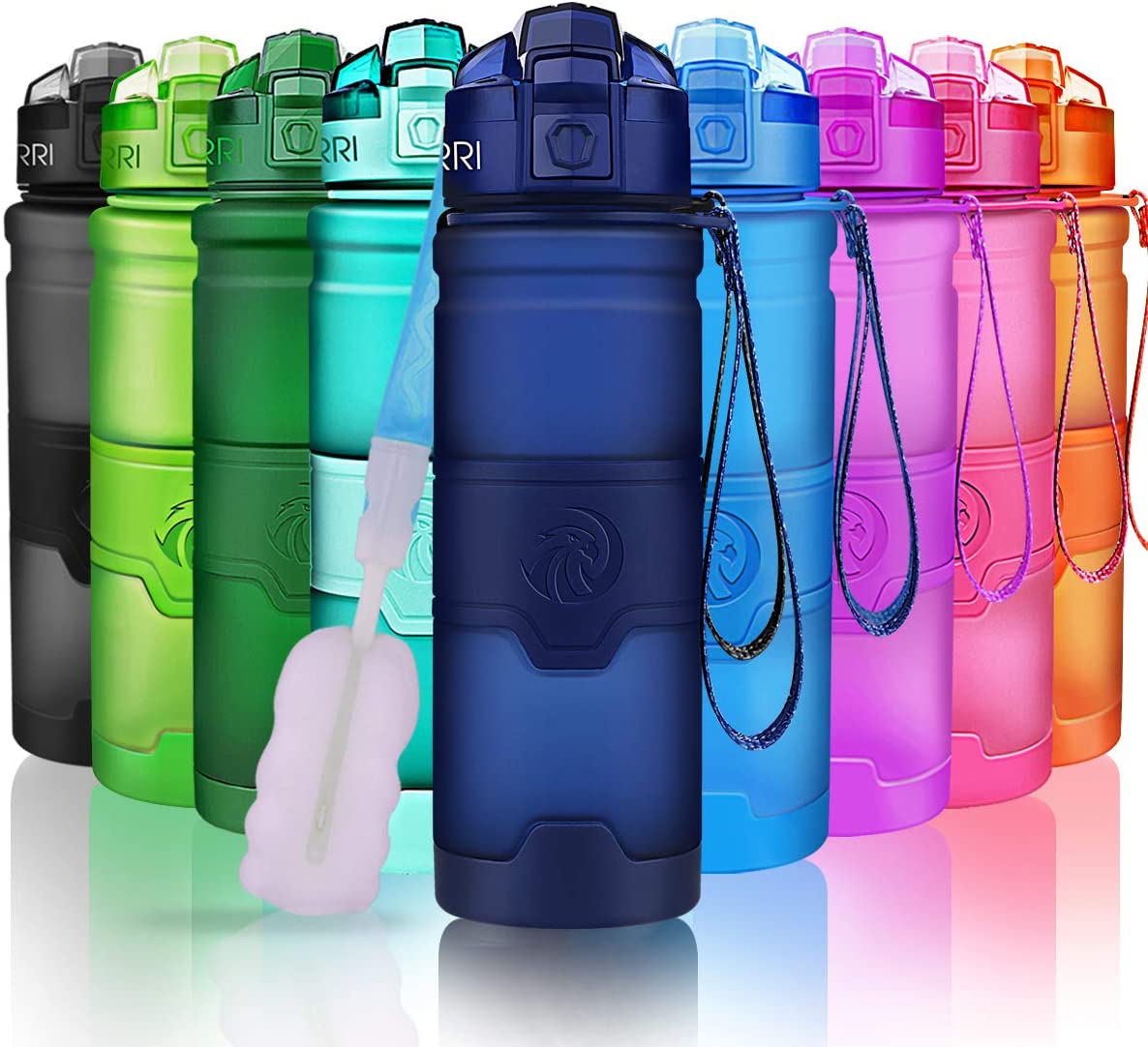 ZORRI Sport Water Bottle Kids, 500ml/17oz - Bpa Free Eco-Friendly Trit –  NineFit - Europe
