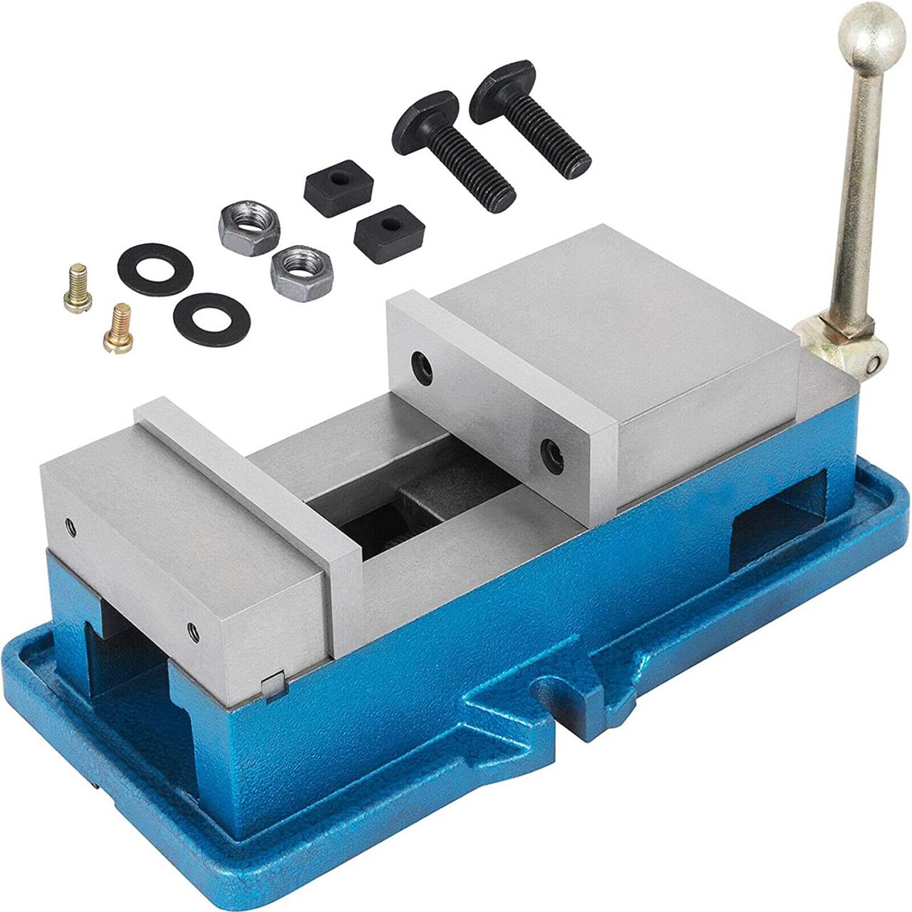 Buy Happybuy 4 Inch ACCU Lock Down Vise Precision Milling Vise 4 Inch Jaw  Width Drill Press Vise Milling Drilling Machine Bench Clamp Clamping Vice(4)  Online in Hong Kong. B07F8PBQRH