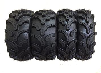 Set of 4 WANDA ATV Tires AT 27x10 12 6PR P350 10170 Review - YouTube
