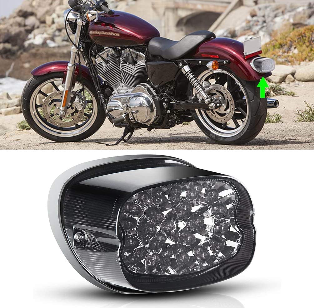 Buy SUNPIE Motorcycle LED Tail Light Turn Signal for H arley Fatboy  Heritage Sportster 883 Dyna Road King Electra Glide Nightster Street Bob  FLHR FLHRCI FXD Night Train Rear Brake Park Light
