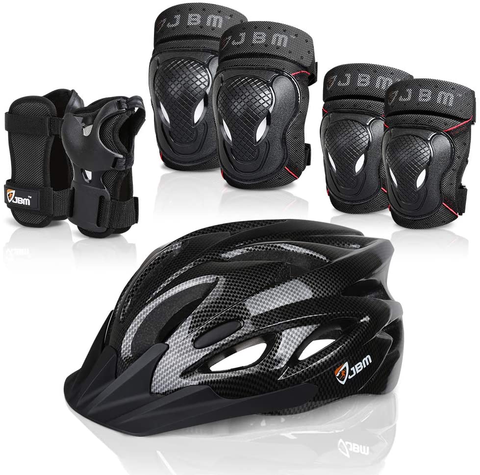 Buy JBM Kids Knee Pads and Elbow Pads with Wrist Guards and Adjustable  Straps Protective Gear Set for Roller Skating Cycling BMX Bike Skateboard  Inline Skatings Scooter Riding Sports Online in Turkey.