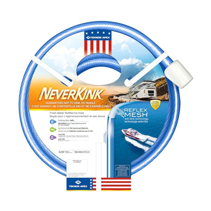 Apex NeverKink Marine and RV Water Hose | Defender Marine