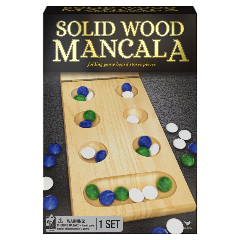 Solid Wood Folding Mancala | Spin Master