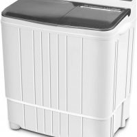 Buy Portable Mini Washing Machine, Compact Twin Tub Washer (8.8lbs) and Spin  Dryer Combo (3.3lbs), Timer Control with Soaking Function Ideal for Dorms,  Apartments, RVs, Camping etc, Gray Online in Taiwan. 549687124