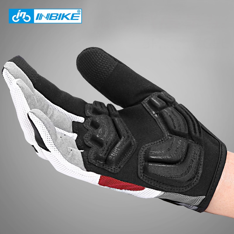 Buy Online INBIKE Full Finger Cycling Gloves Touch Screen MTB Bike Bicycle  Gloves GEL Padded Outdoor Sport Fitness Gloves Bike Accessories ▻ Alitools