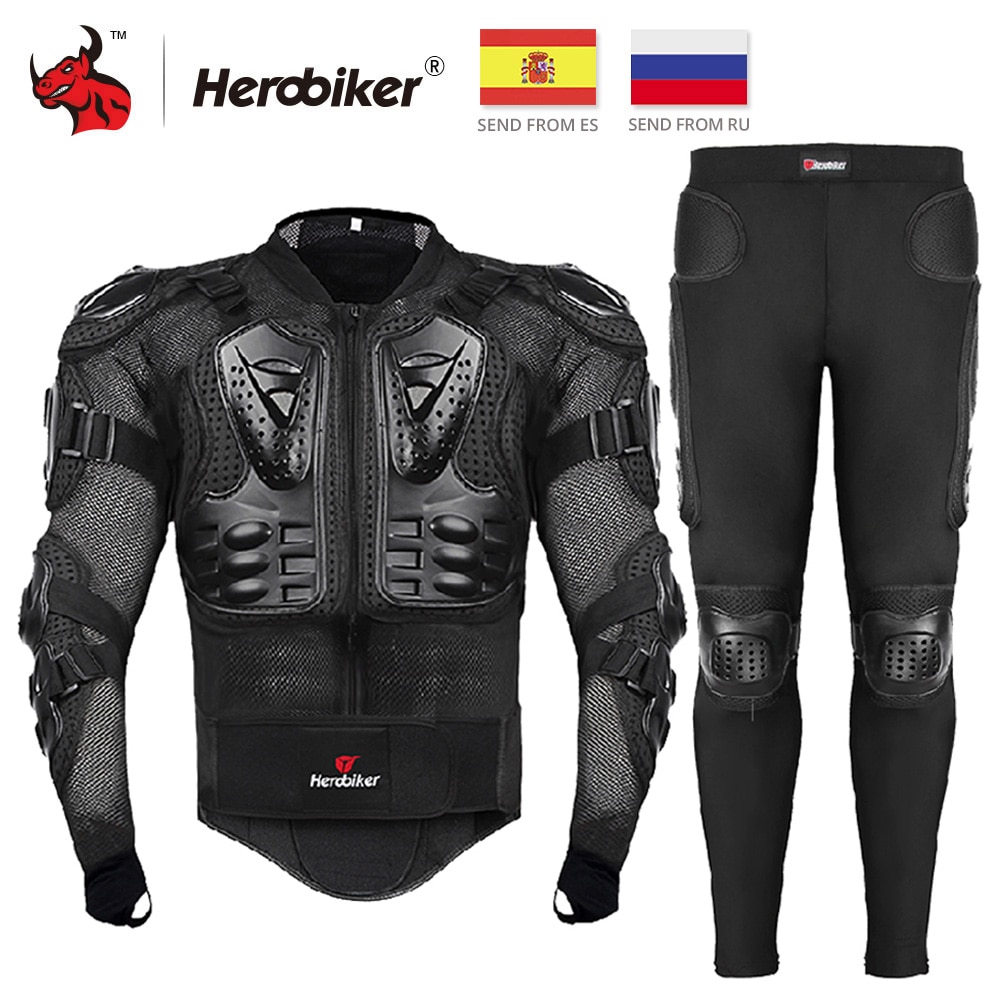 Buy Online HEROBIKER Motorcycle Armor Protective Gear Summer Motocross Gear  Armor Body Chest Moto Rider Racing Jacket Motorcycle Protection ▻ Alitools