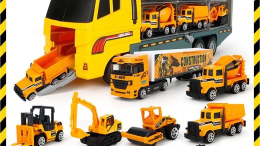Diecast & Vehicles 6PCS Kids Car Toys Set Transport Carrier Construction  Truck Play Educational Toy Cars, Trucks & Vans