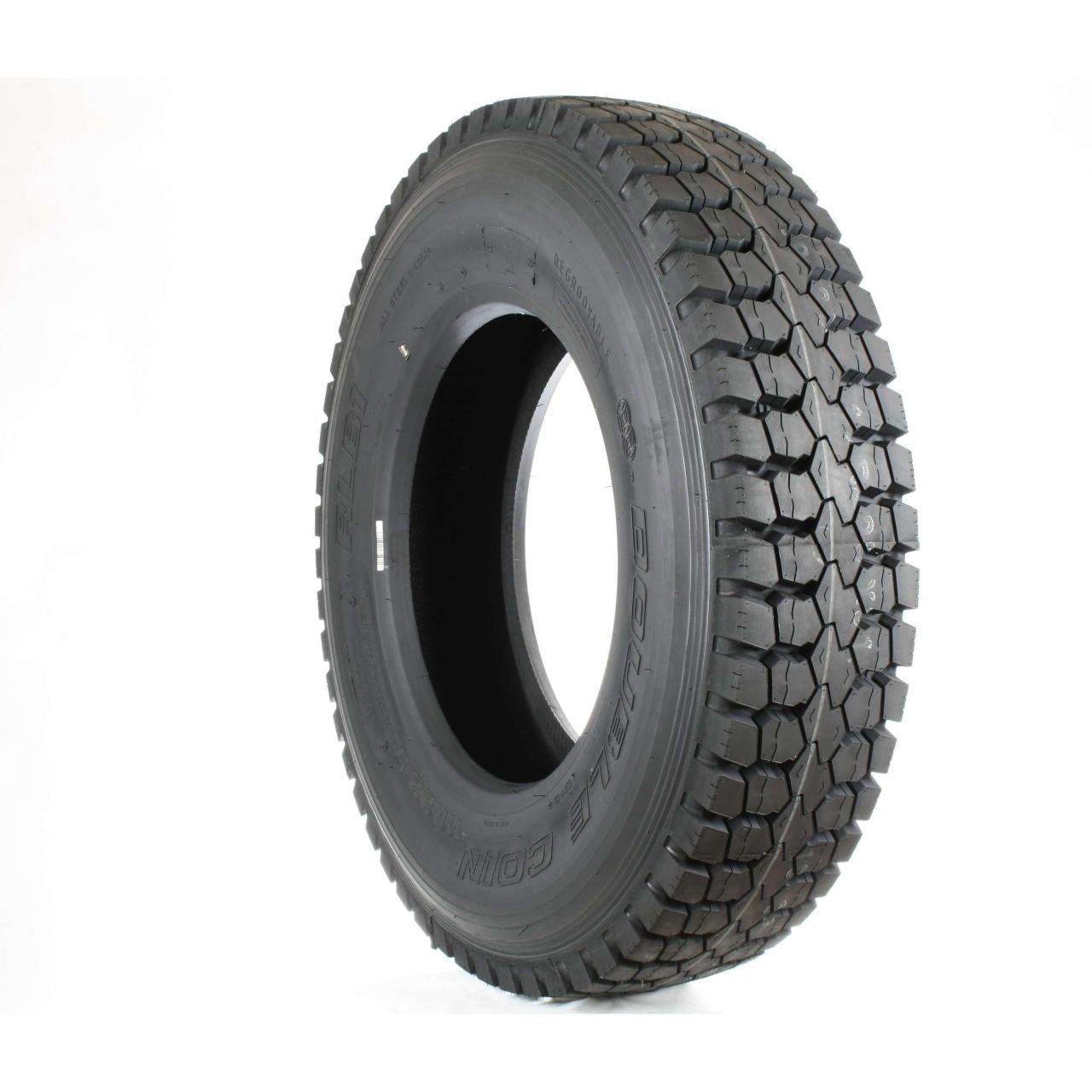 265/70R19.5 16 ply Double Coin RT600 Premium Low Profile  Regional/All-Position Steer Commercial Radial Truck Tire