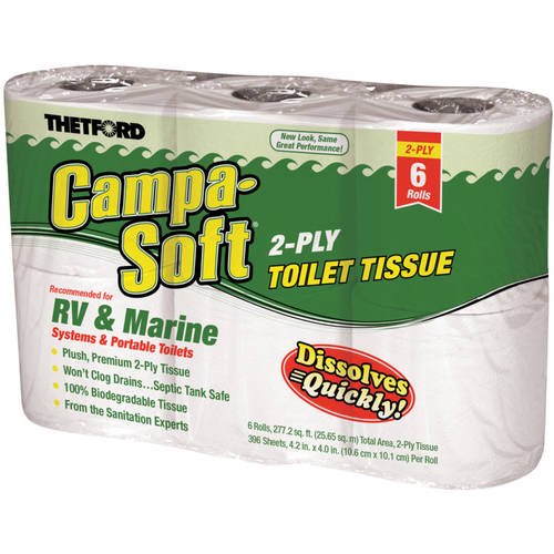 Auto Parts and Vehicles Thetford Aqua-Soft 03300 Toilet Tissue 2 Ply 4 Pack Rv  Camper Parts