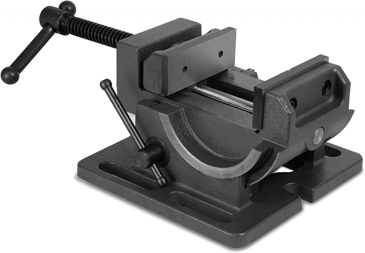 WEN 423DPV 3-Inch Cast Iron Drill Press Vise Bench Clamps Tools & Home  Improvement